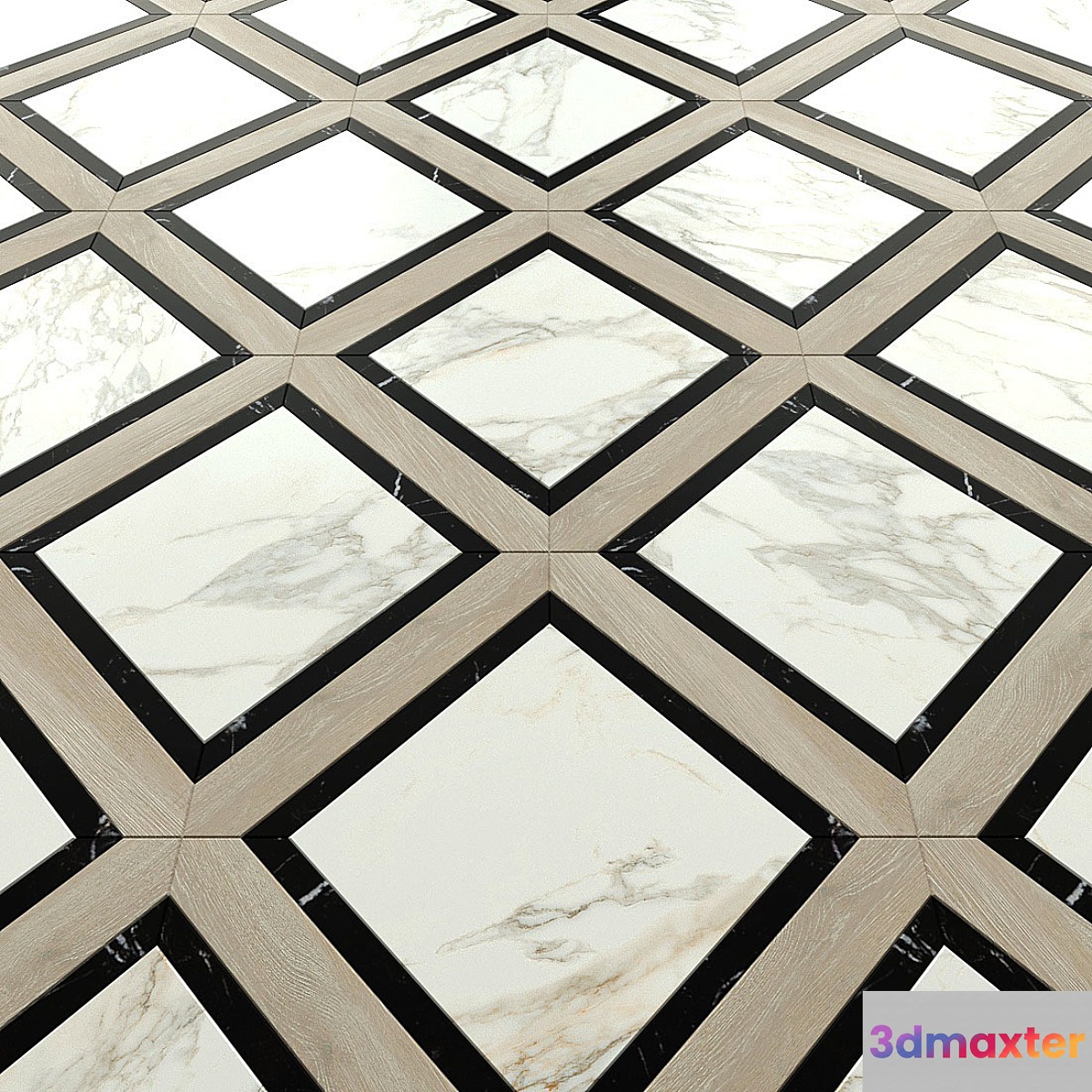 Parquet Luciano Zonta 3D Max