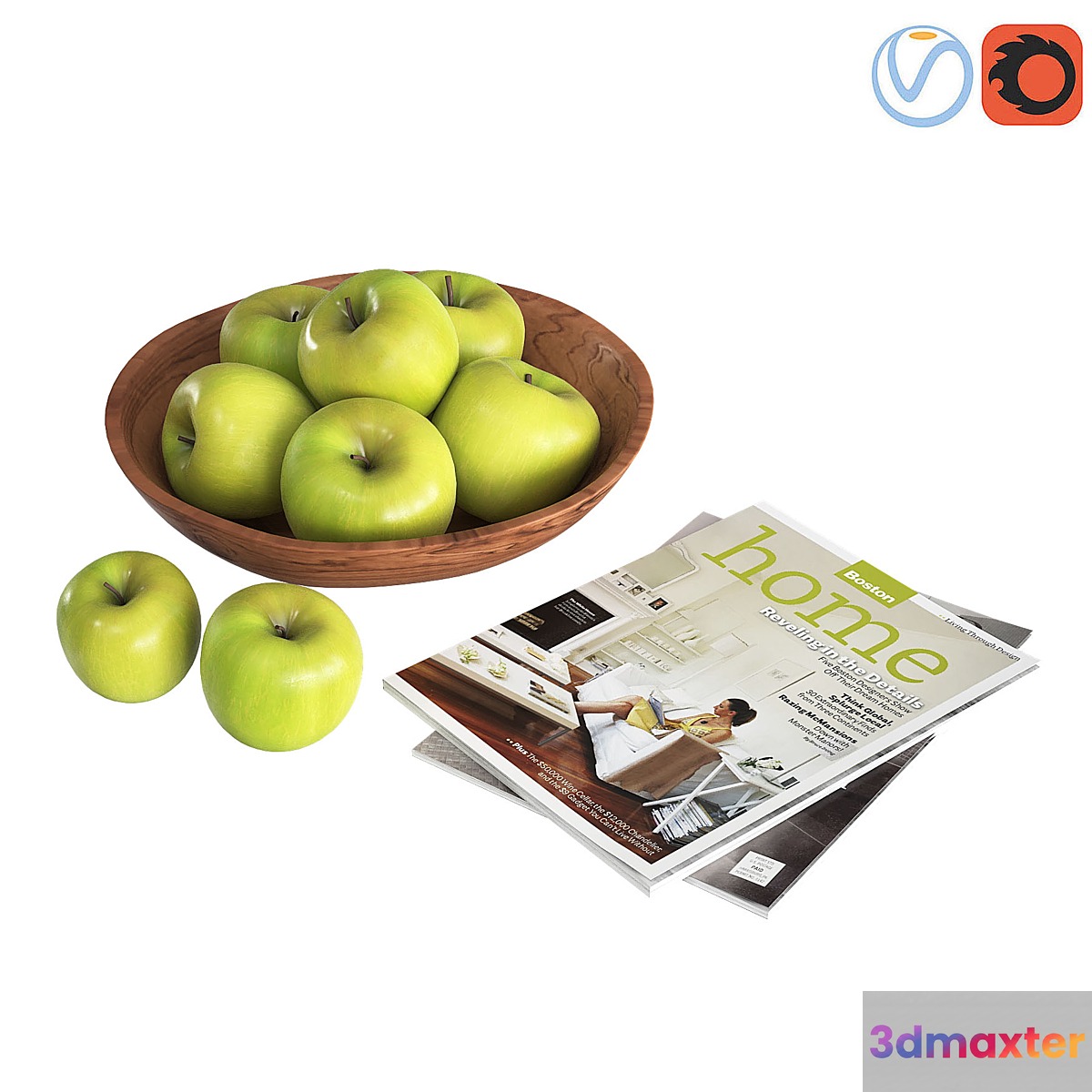 Fruit Bowls Green apples
