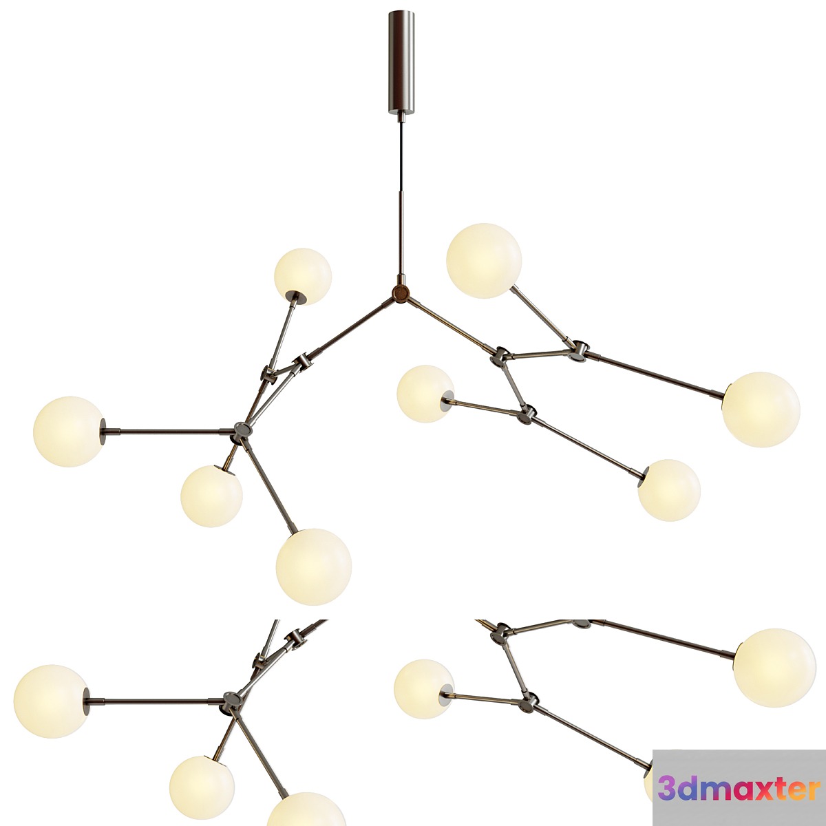 101 Copenhagen Drop Bulb 3D Max