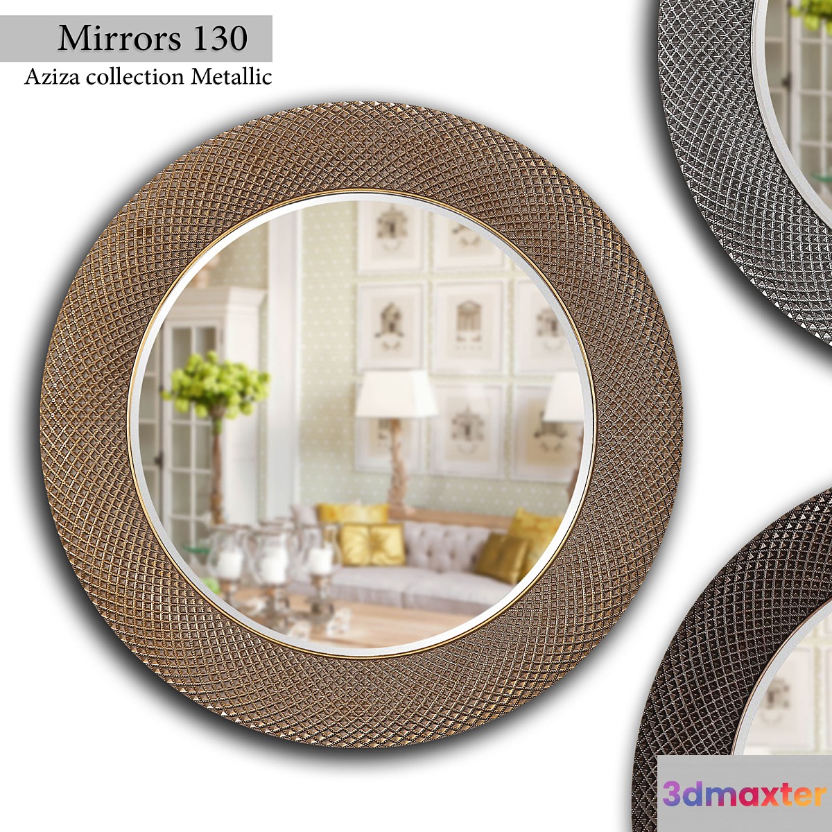 Mirrors 130 3D Max