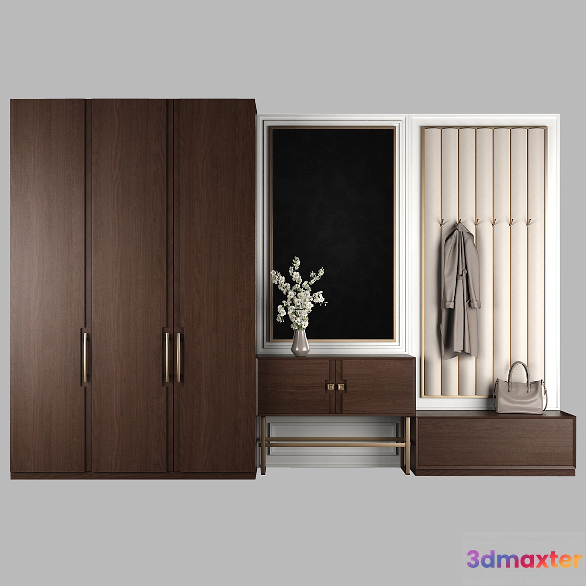 Furniture composition for hallway 65 - No.4