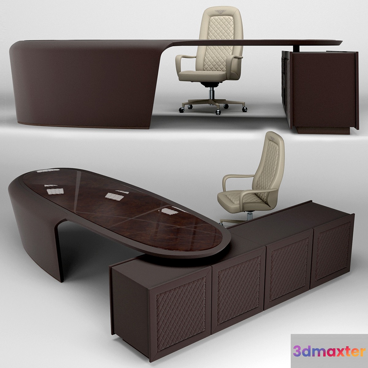 Rayleigh Conference Chair and PRESIDENT Desk - No.4