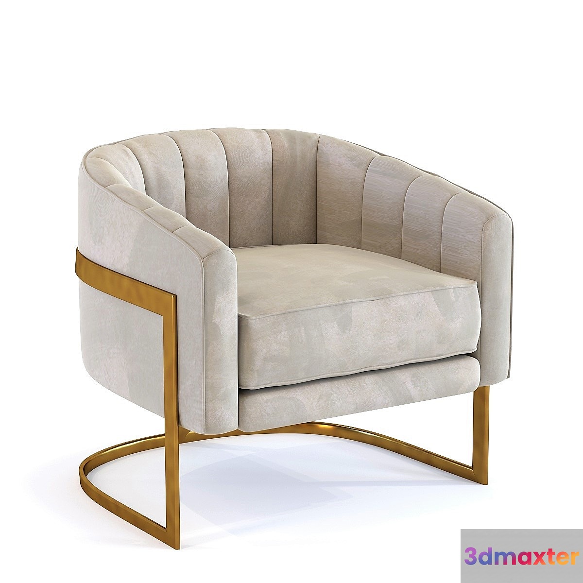 Armchair Pure Elegance 3D Max