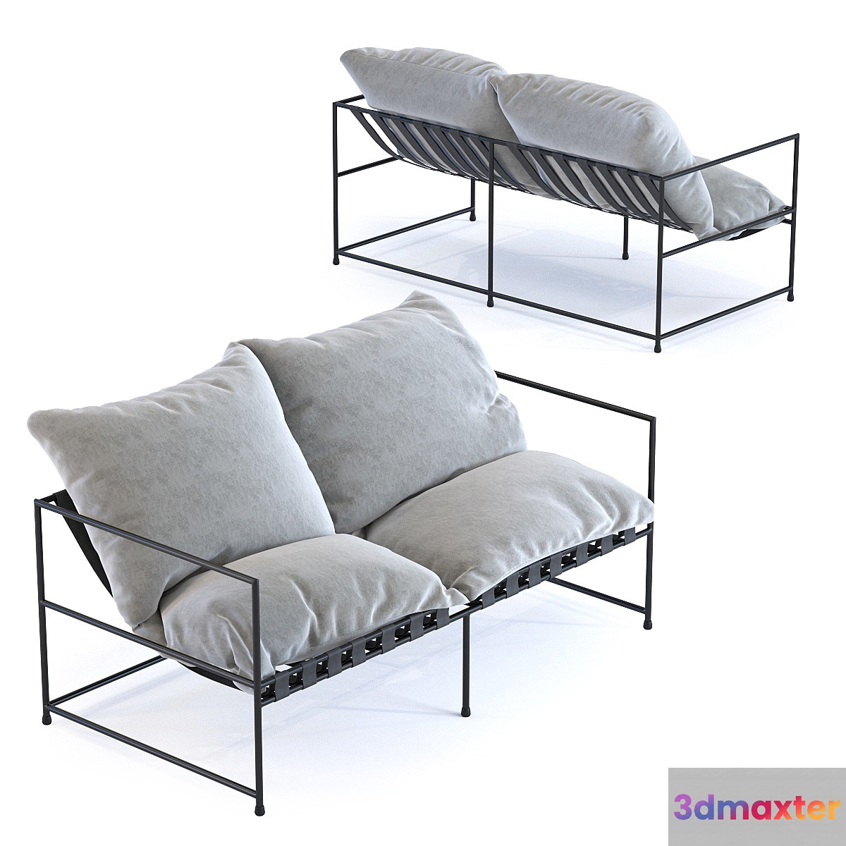 Sofa Cornwall 2-Seater 3D Max