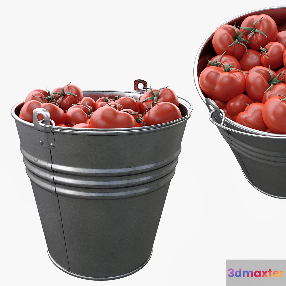 Bucket with tomatoes - No.2