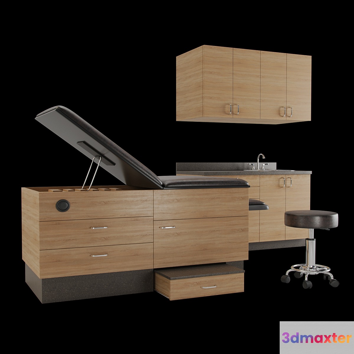Goodtime Medical furniture set 3D Max