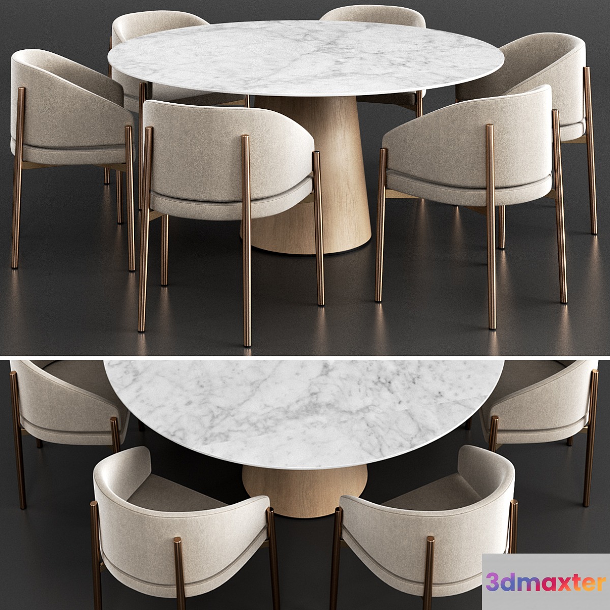 Porro Frank armchair and Materic table - No.7
