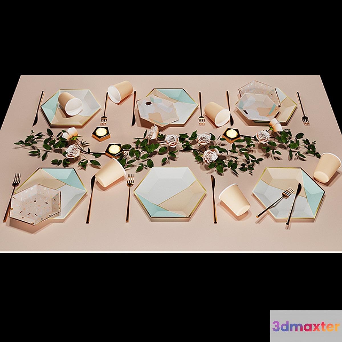 Table setting 2