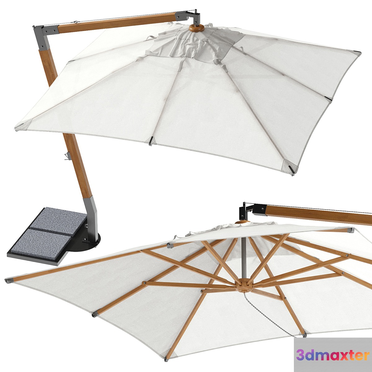 UNOPIU Martin Beach Umbrella