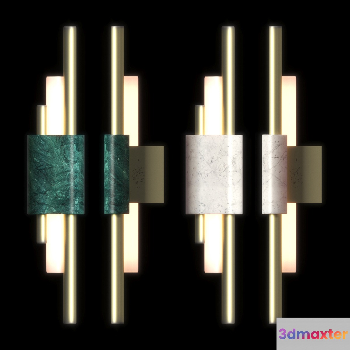 Tanto Small Wall Light 3D Max