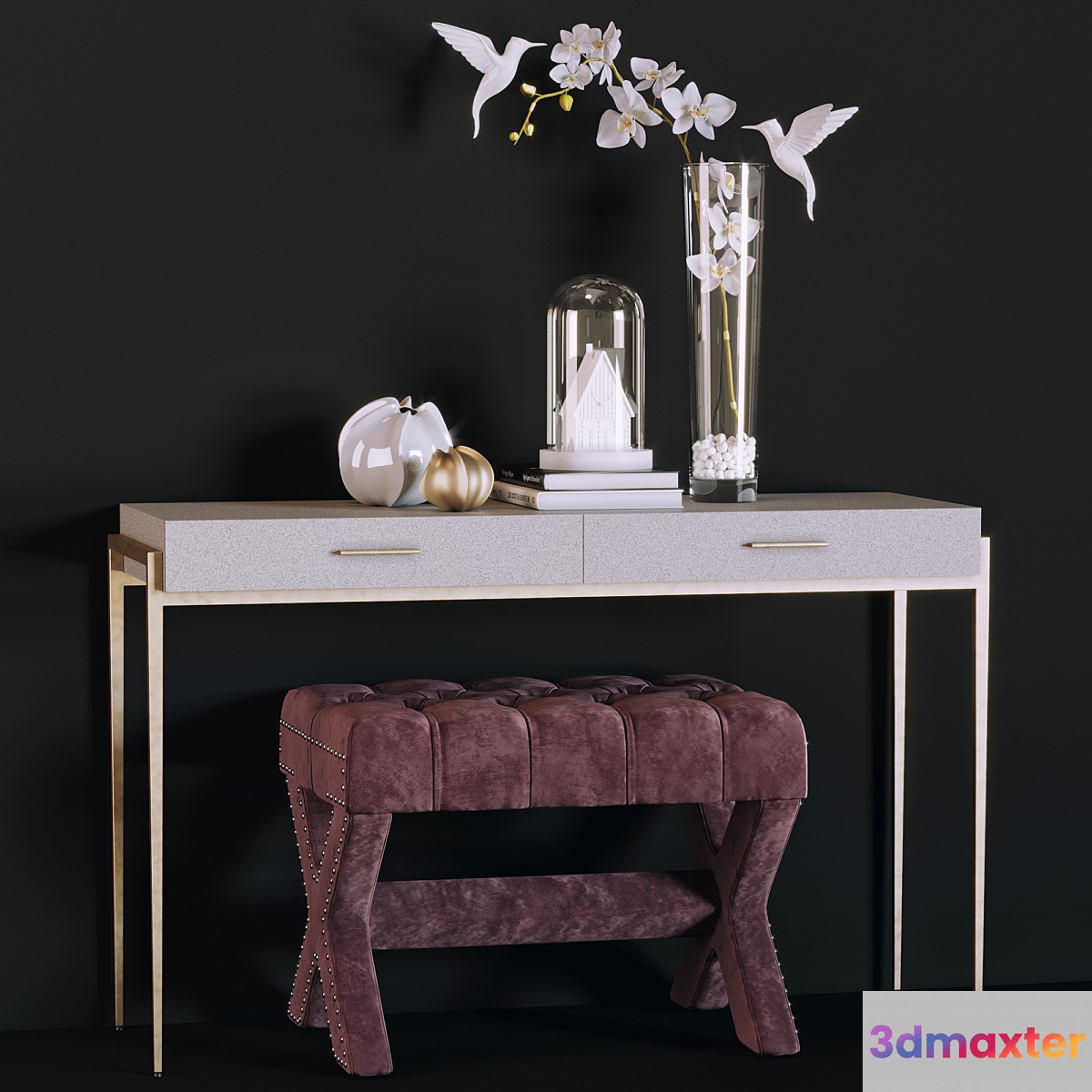 Louvrehome Montgomery Console BD-227400