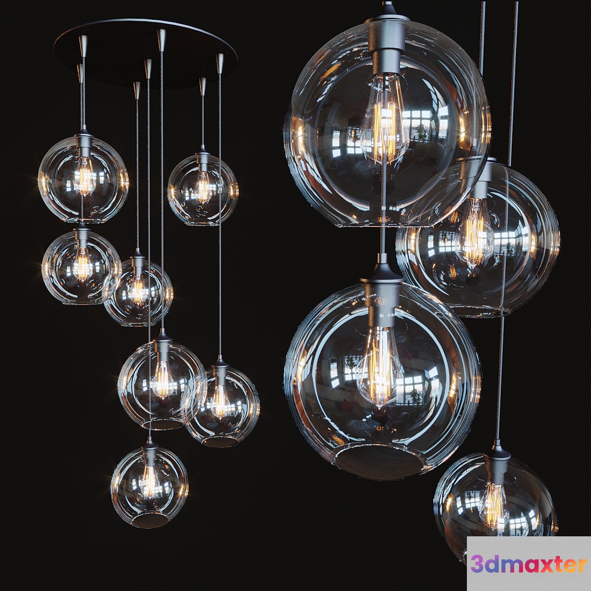 Niche Modern CIRCULAR-7 3D Max
