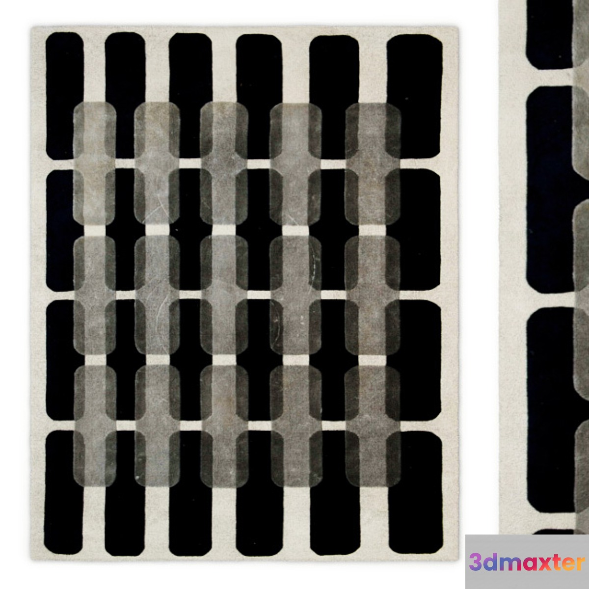 Maillon Rug by Roche Bobois 3D Max