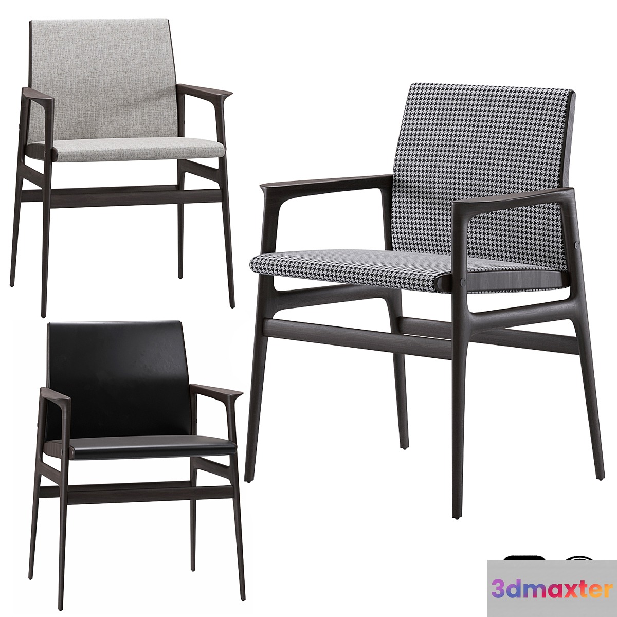 Ipanema chair by Poliform 3D Max