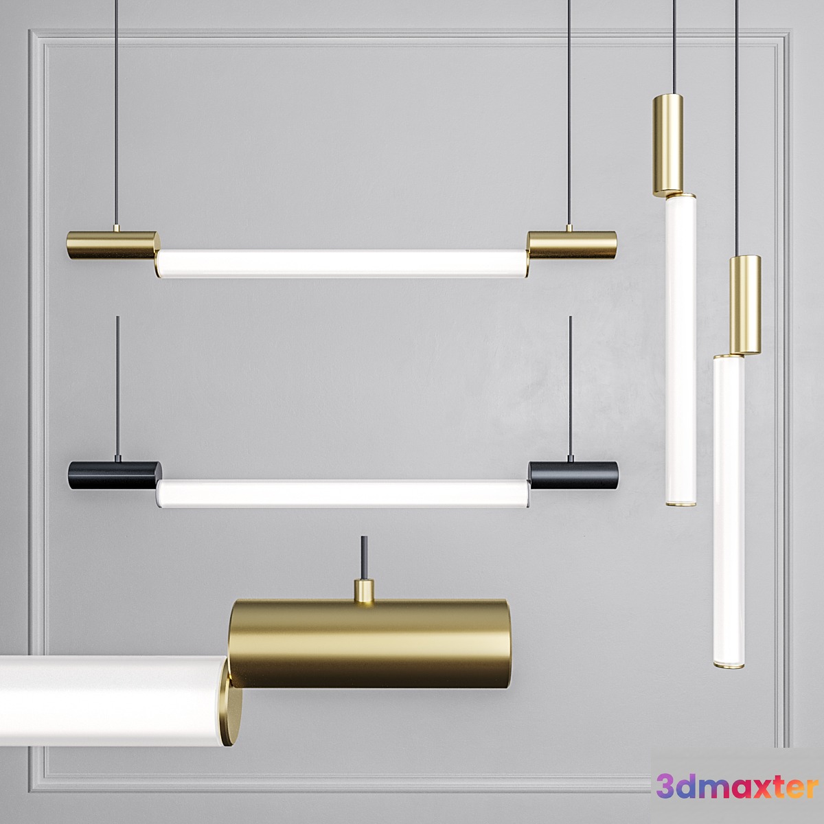 CVL Signal Pendant light 3D Max