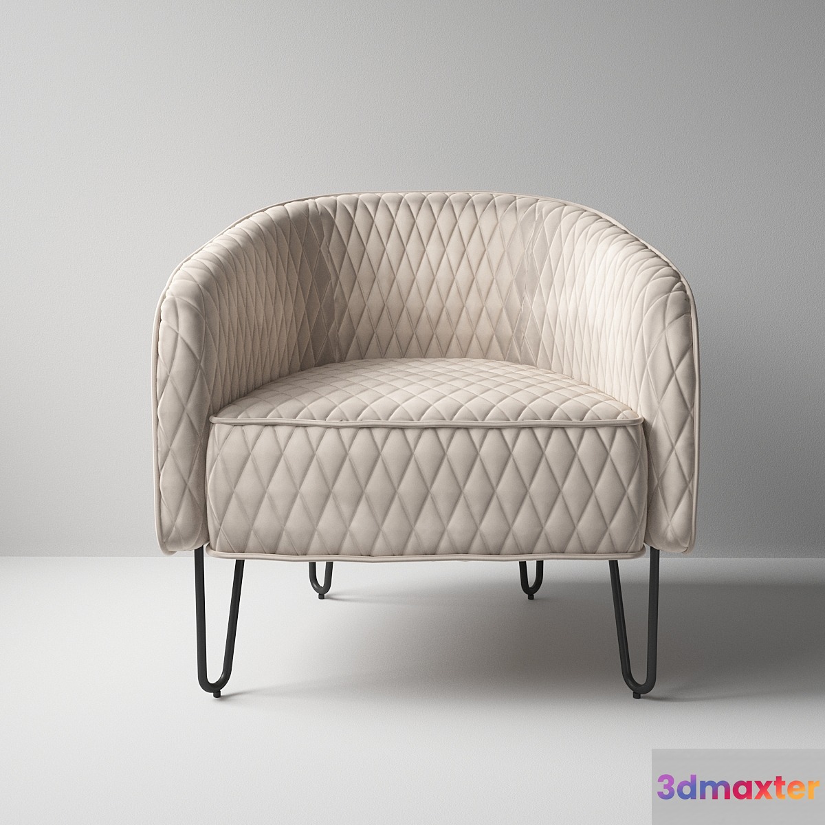 Deep house Strasburg Armchair 3D Max