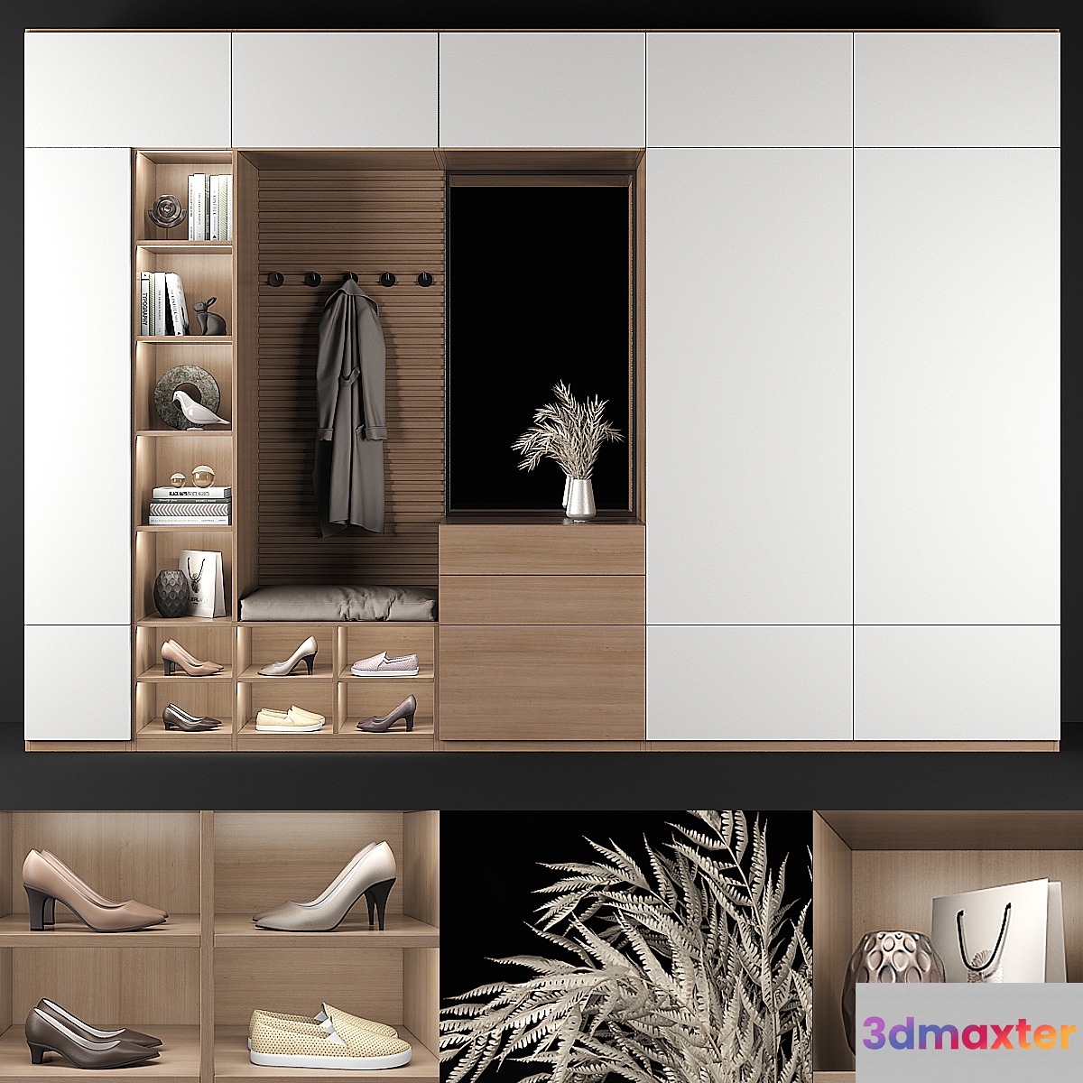 Furniture composition for hallway 69 - No.4