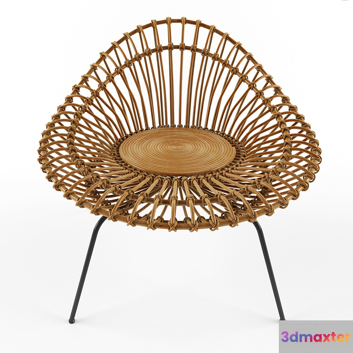 Rattan lounge chair - No.2