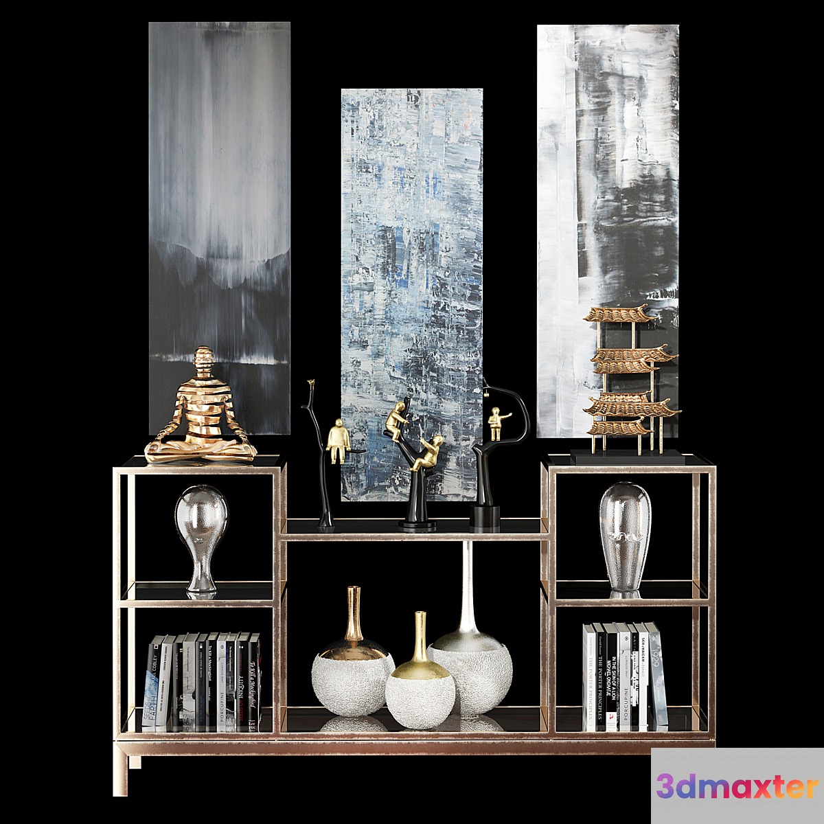 Decorative set 48 - No.2 3D Max