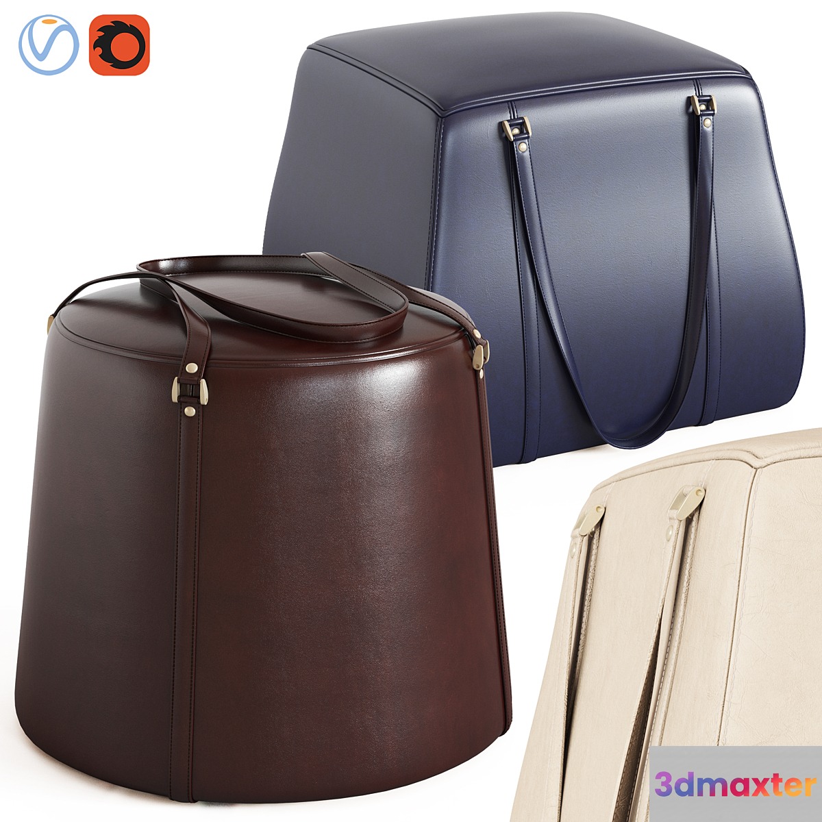 Ulivi bag poufs