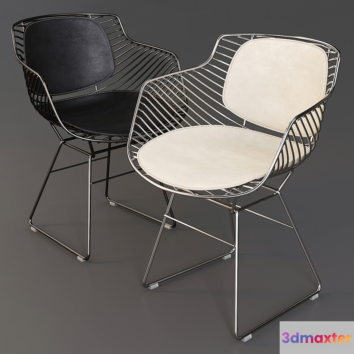 MDF Italia: ArmChair - Flow Filo Indoor and Outdoor with Cover 3D Max