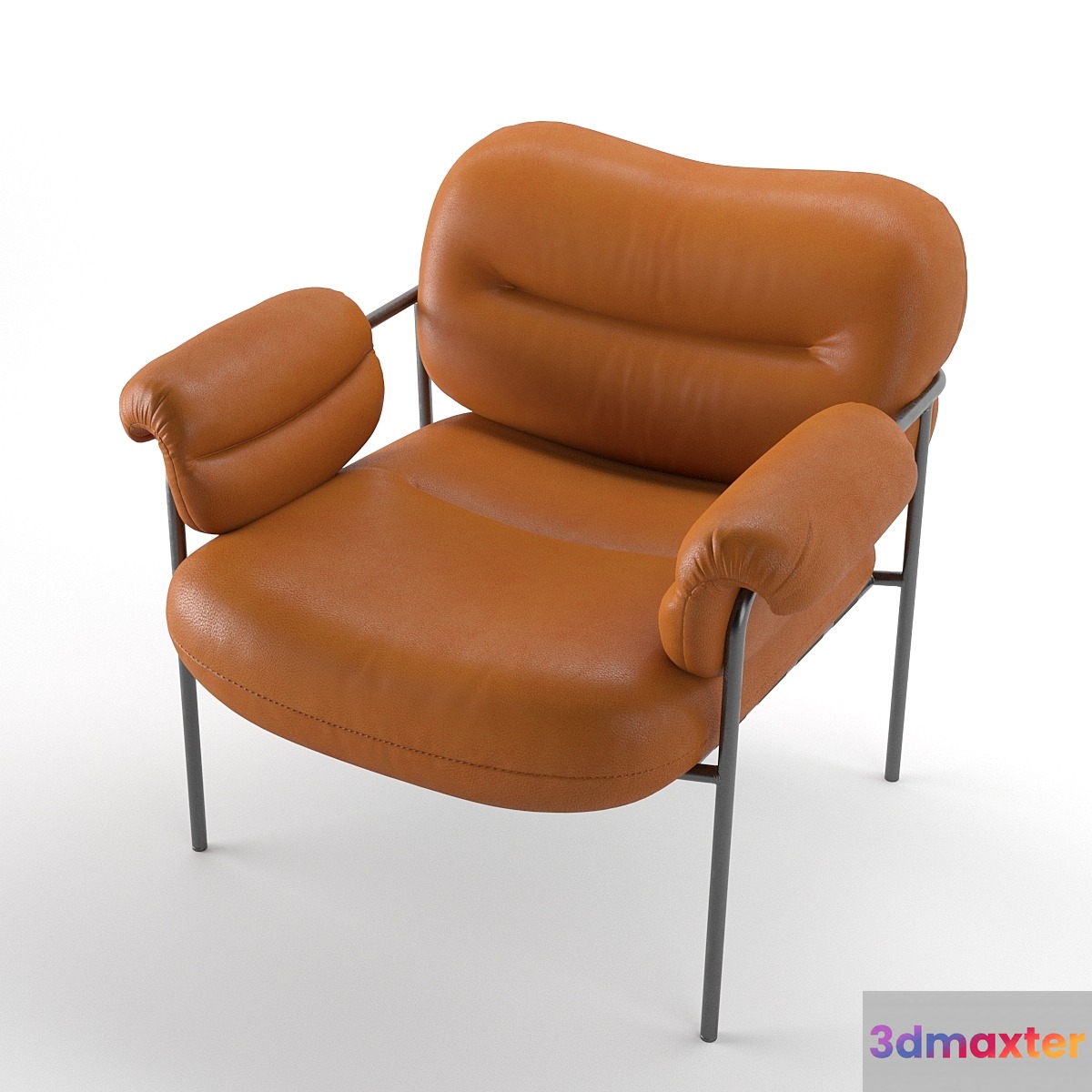 Fogia Bollo Spisolini Armchair 3D Max