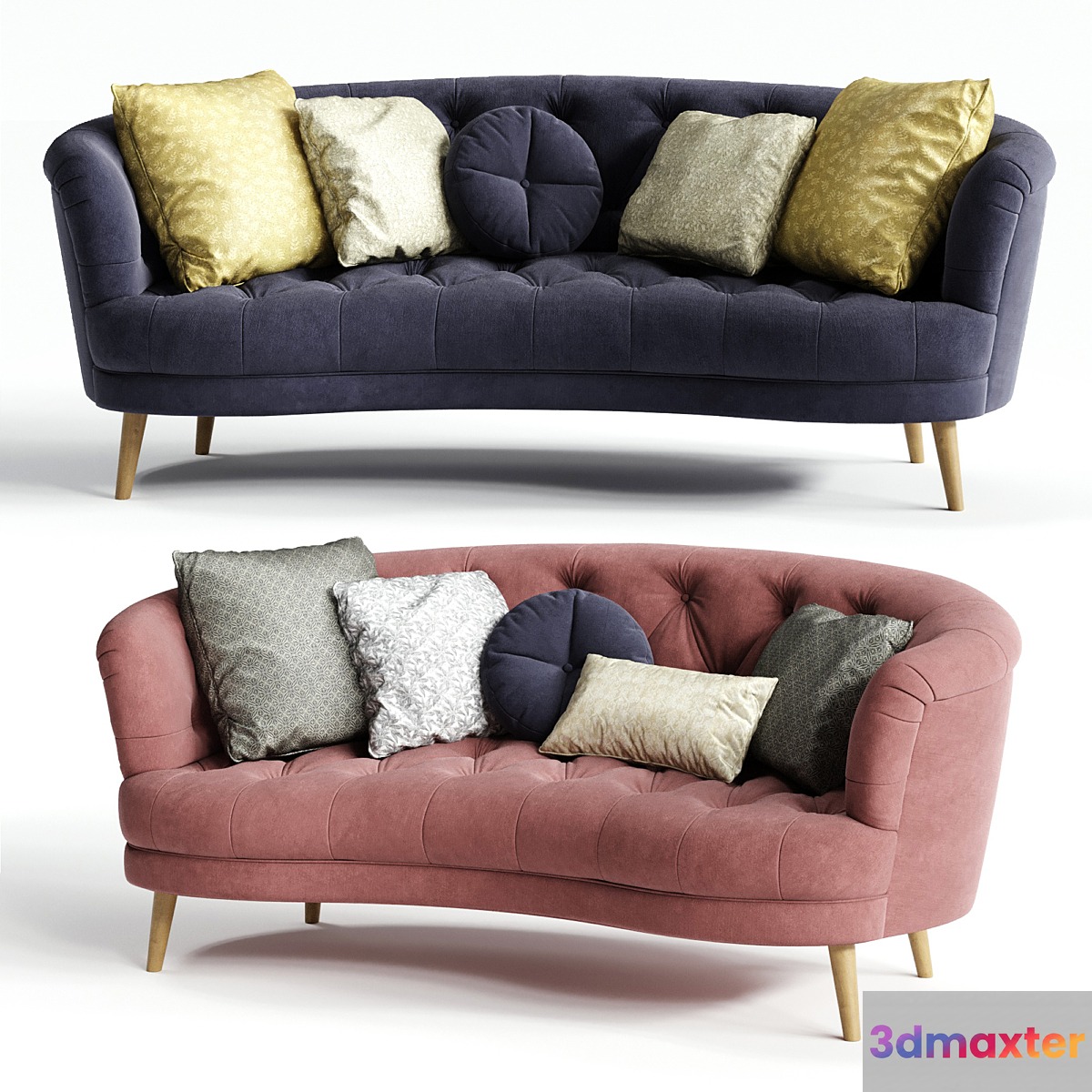Alexander & James JEAN Midi and Maxi Sofa - No.3