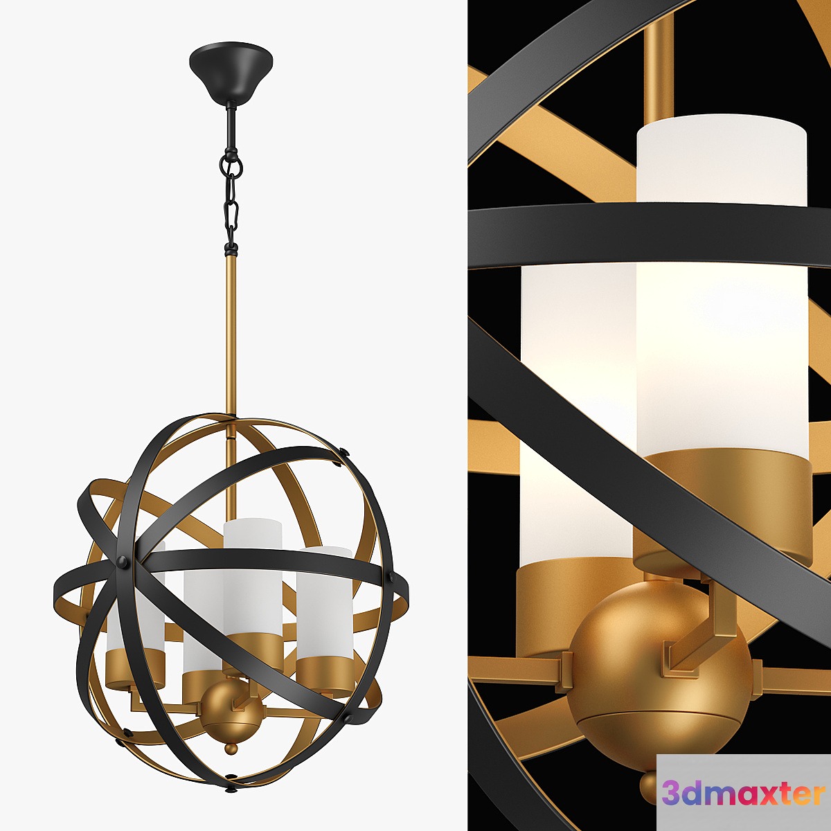 731147 Cero Lightstar hanging chandelier 3D Max