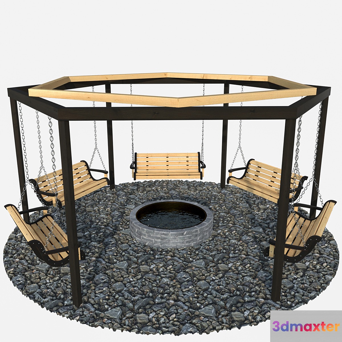Swing around the well