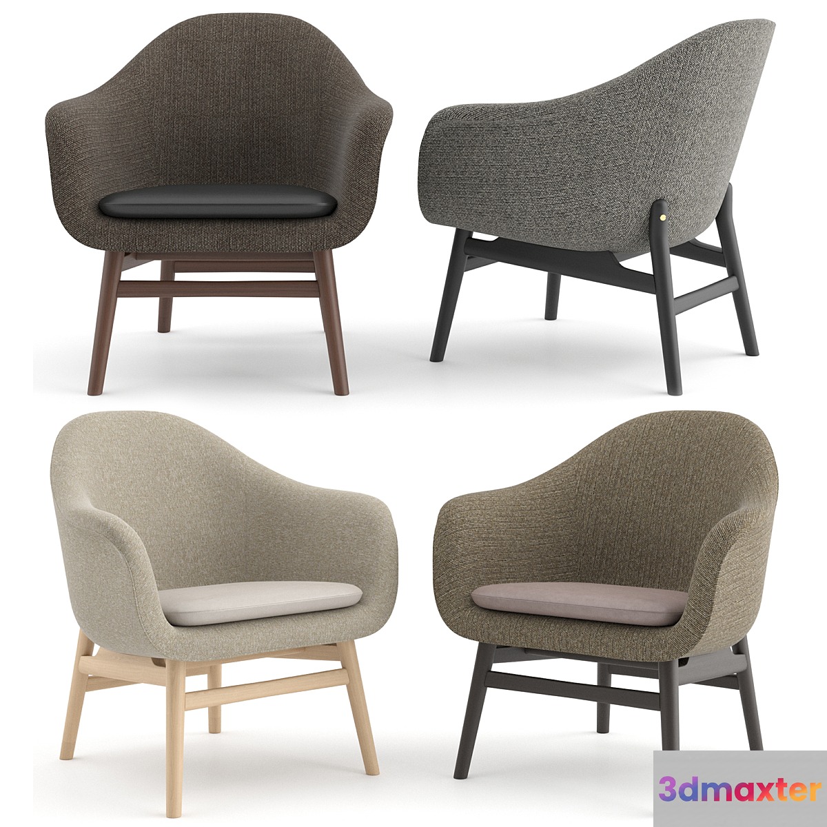 Harbor Lounge Chair By MENU 3D Max