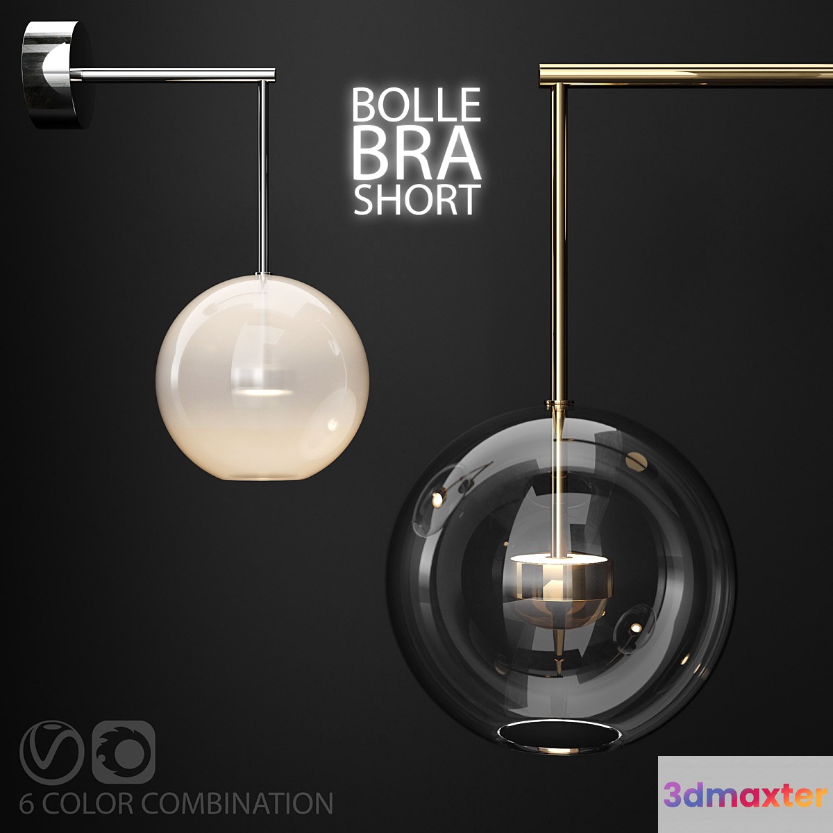Bra G & C Bolle Soffio (vertical short) 3D Max