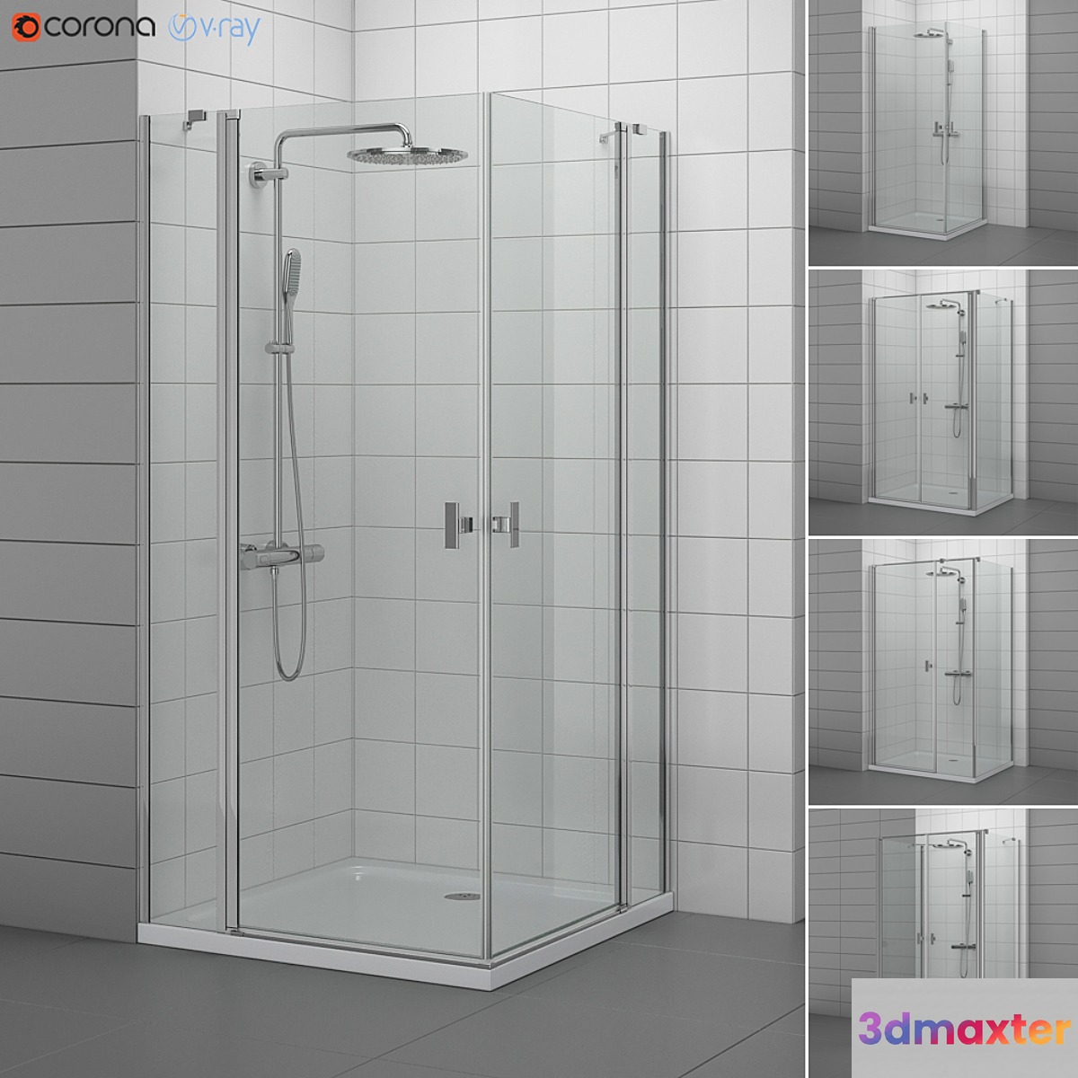 Radaway Showers | NES 1 3D Max