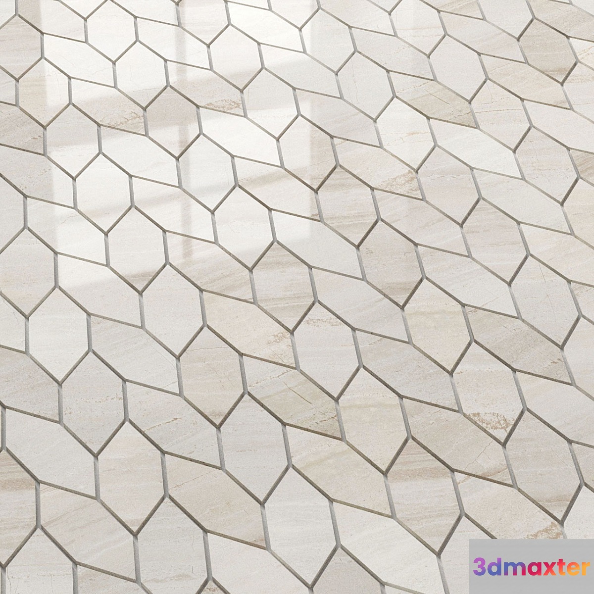 Mosaic Villeroy & Boch Timbre Beige 3D Max