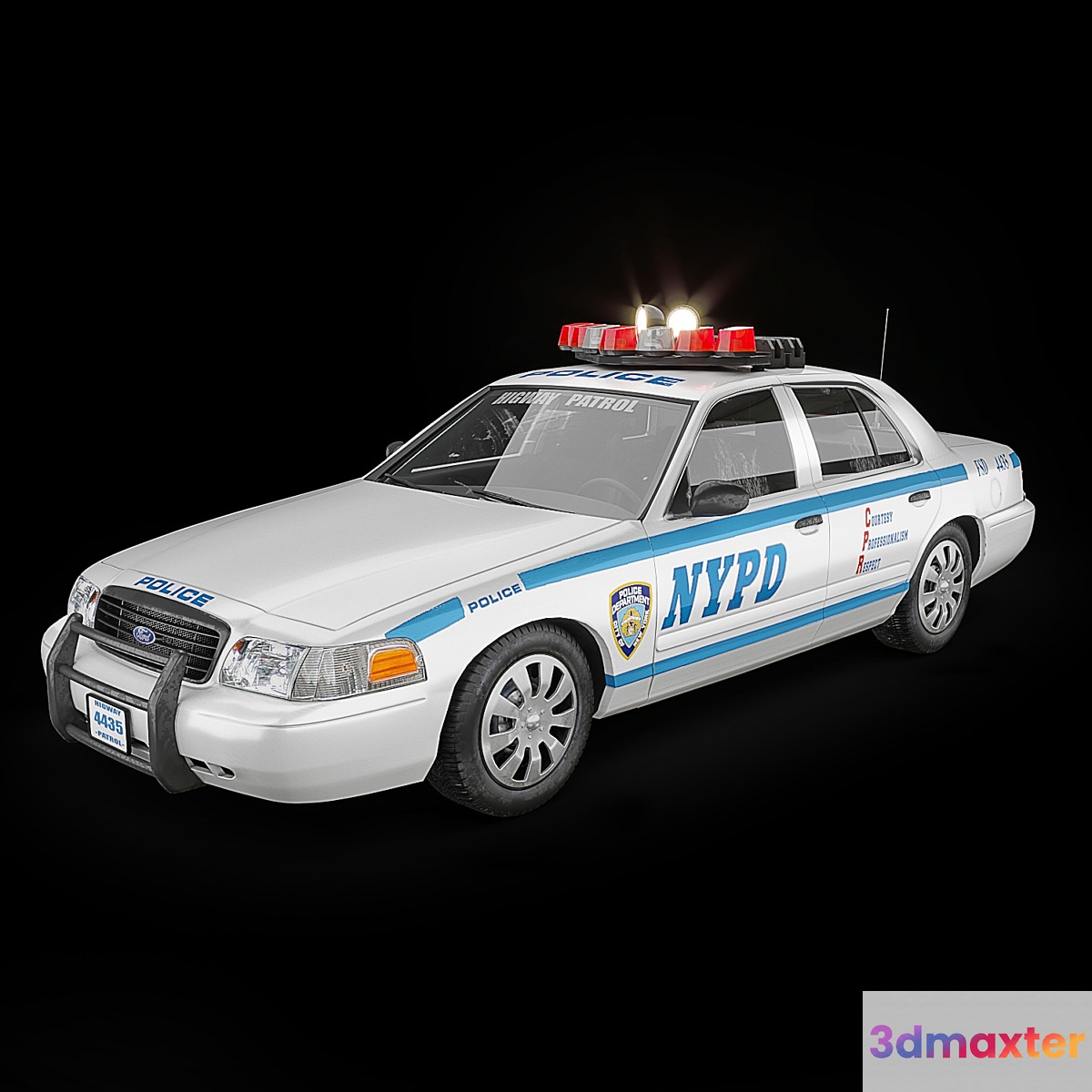 NY Police 3D Max