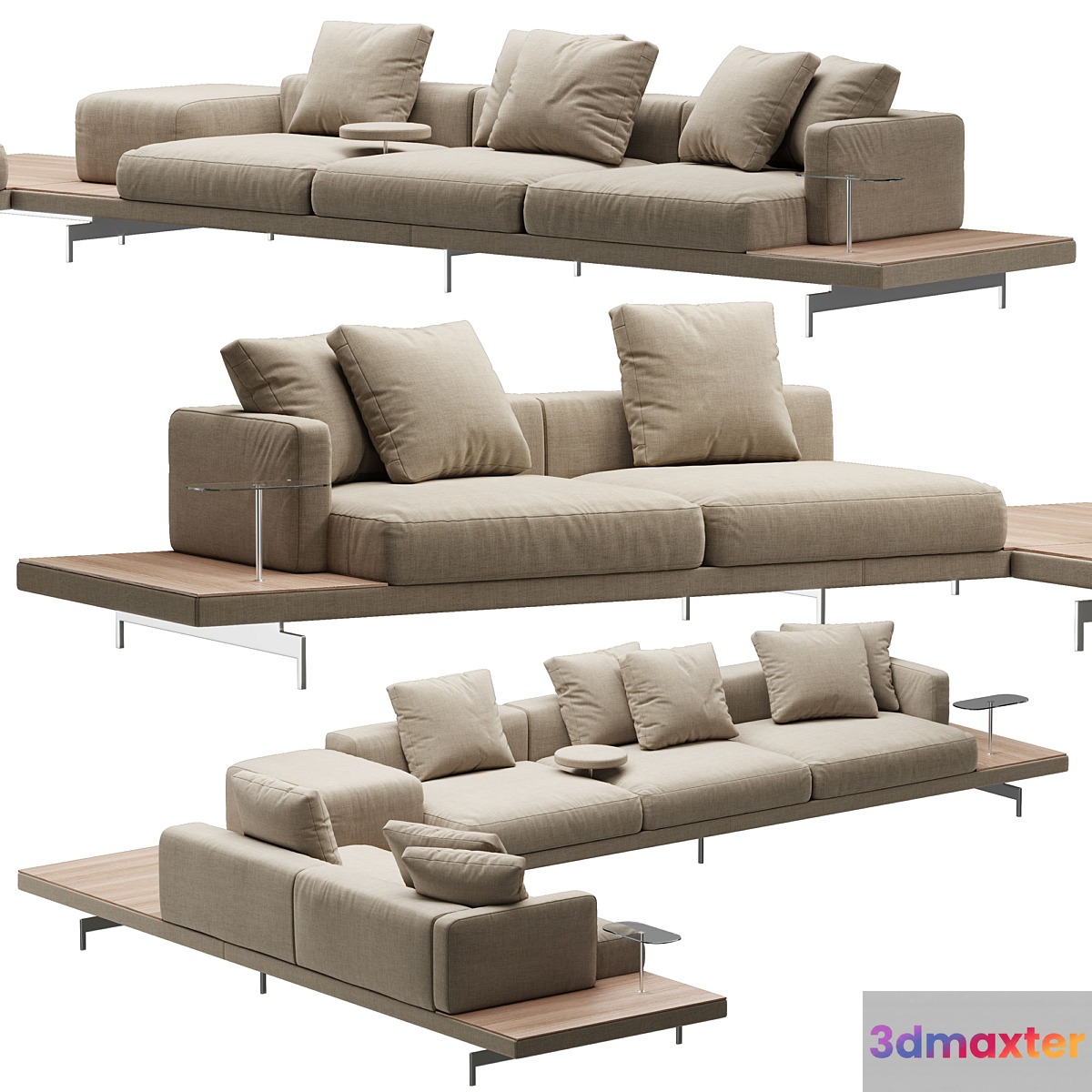 Sofa B & B italia Dock model 1 - No.4