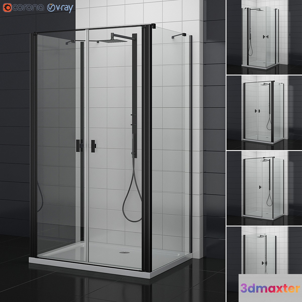 Radaway Showers | NES 2 3D Max