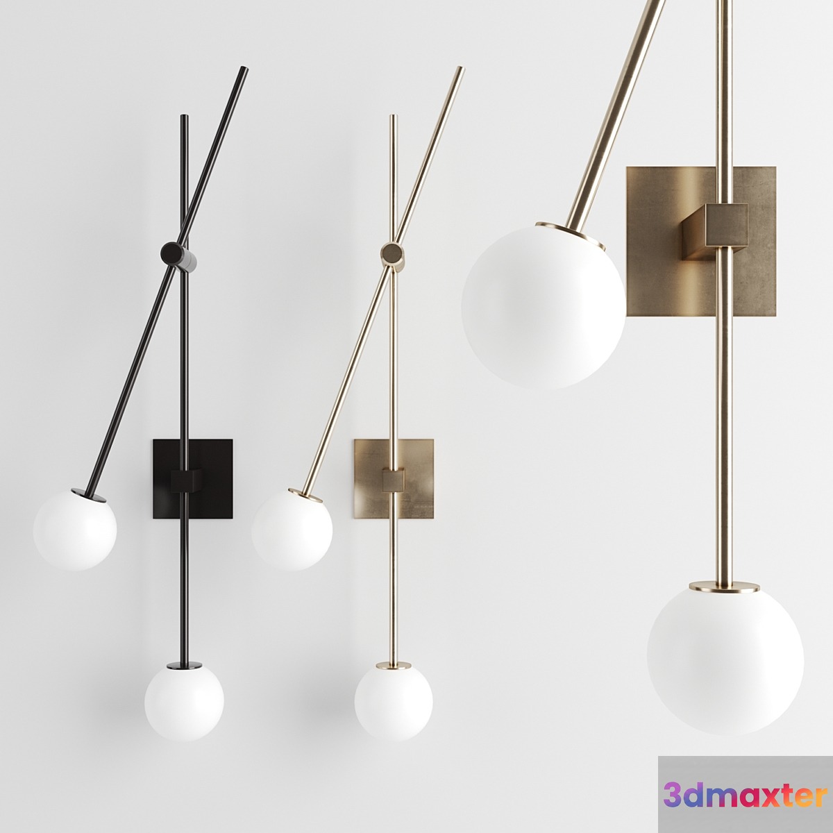 Tempo sconce by Atelier de Troupe
