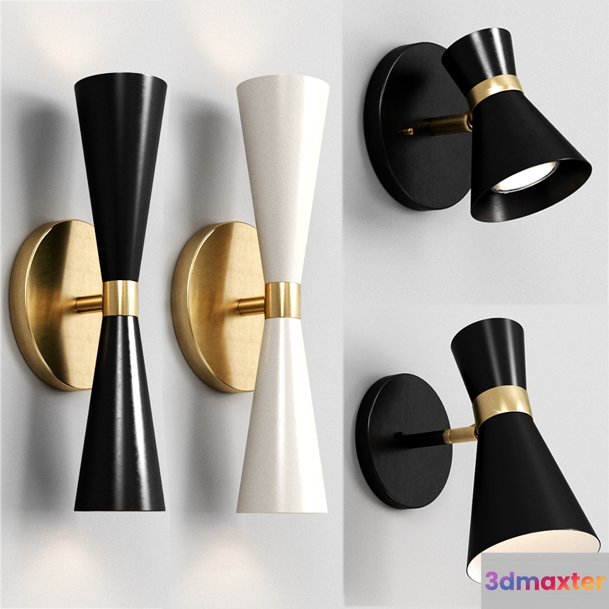 Shades of light WALL SCONCE SET - No.5