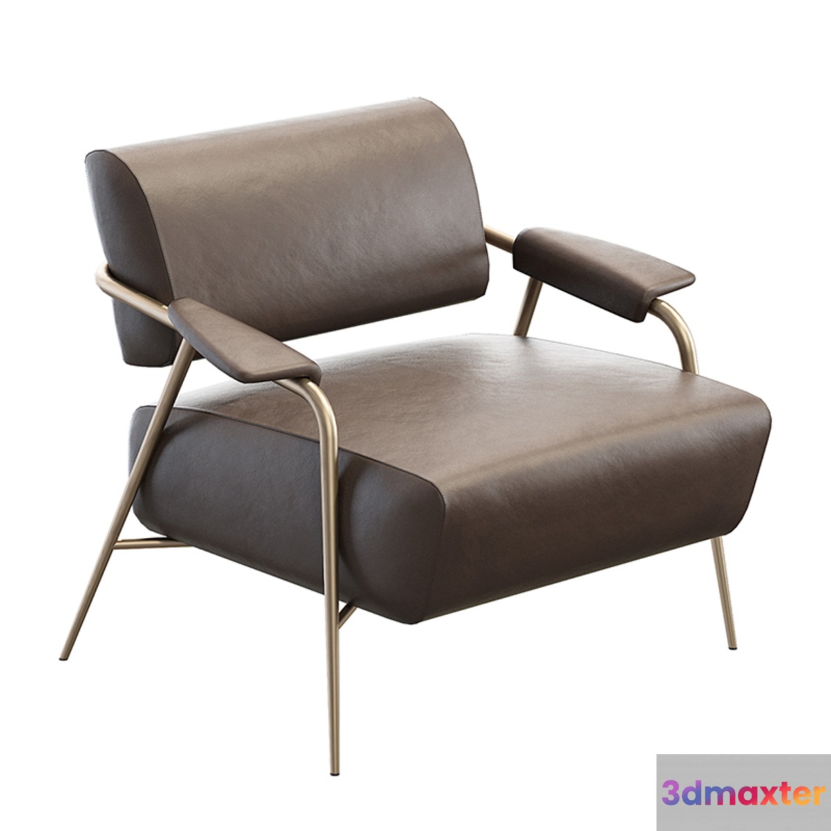 Potocco Stay lounge armchair 3D Max