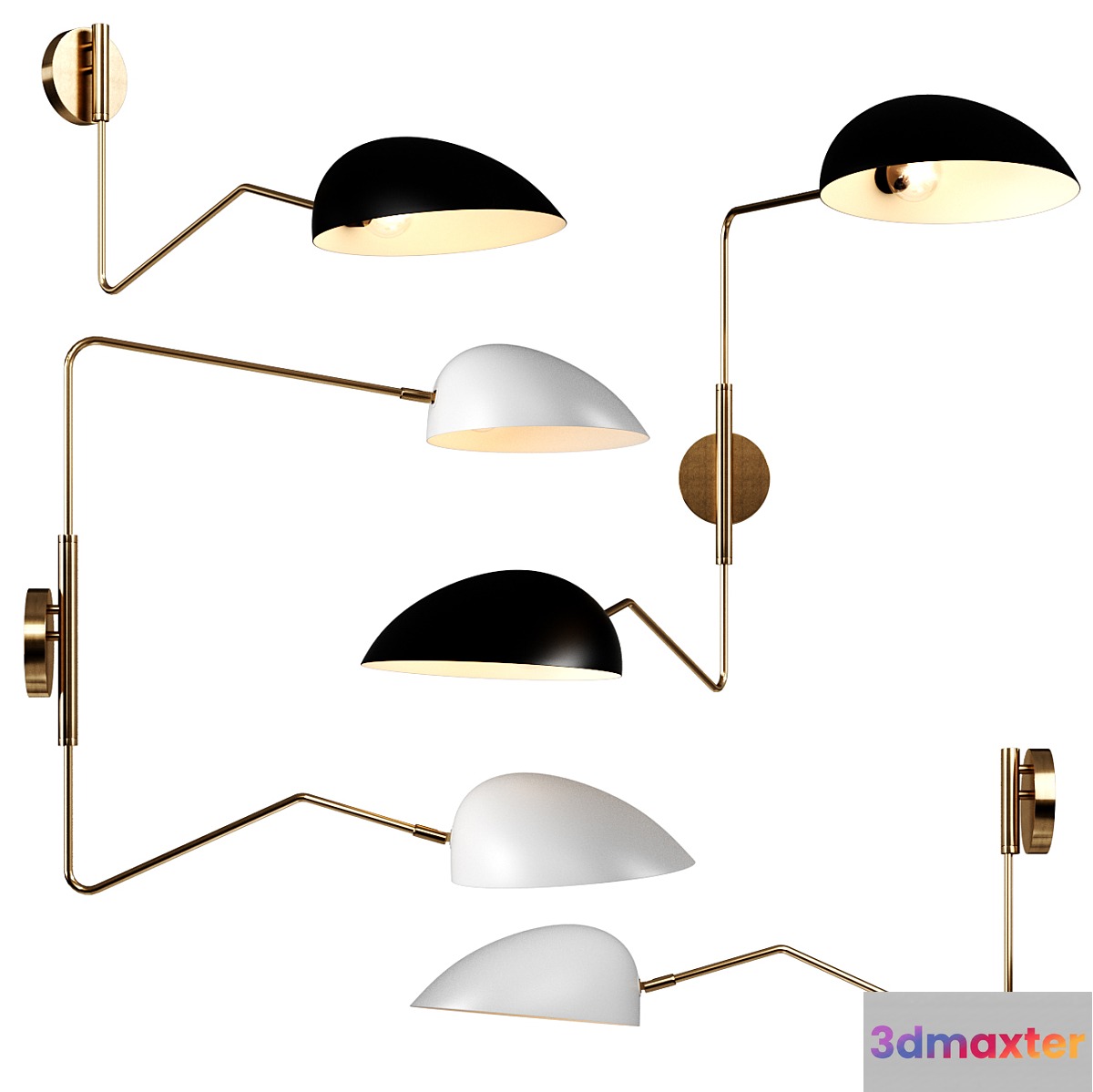 Jane set Light Wall Sconce 3D Max