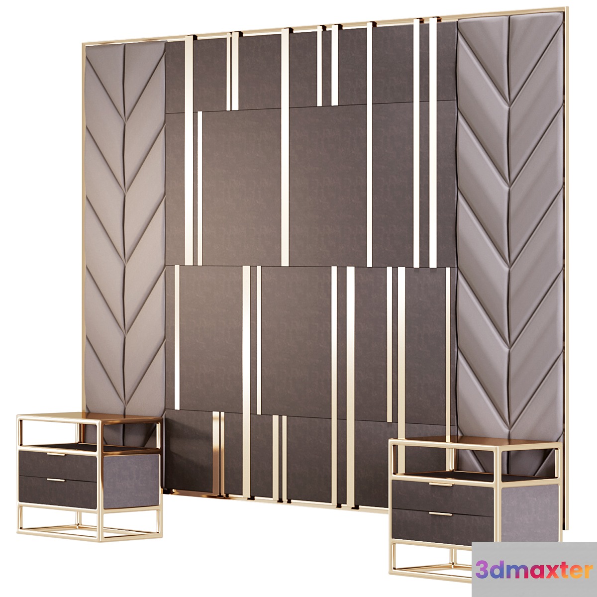 Headboard 1 3D Max