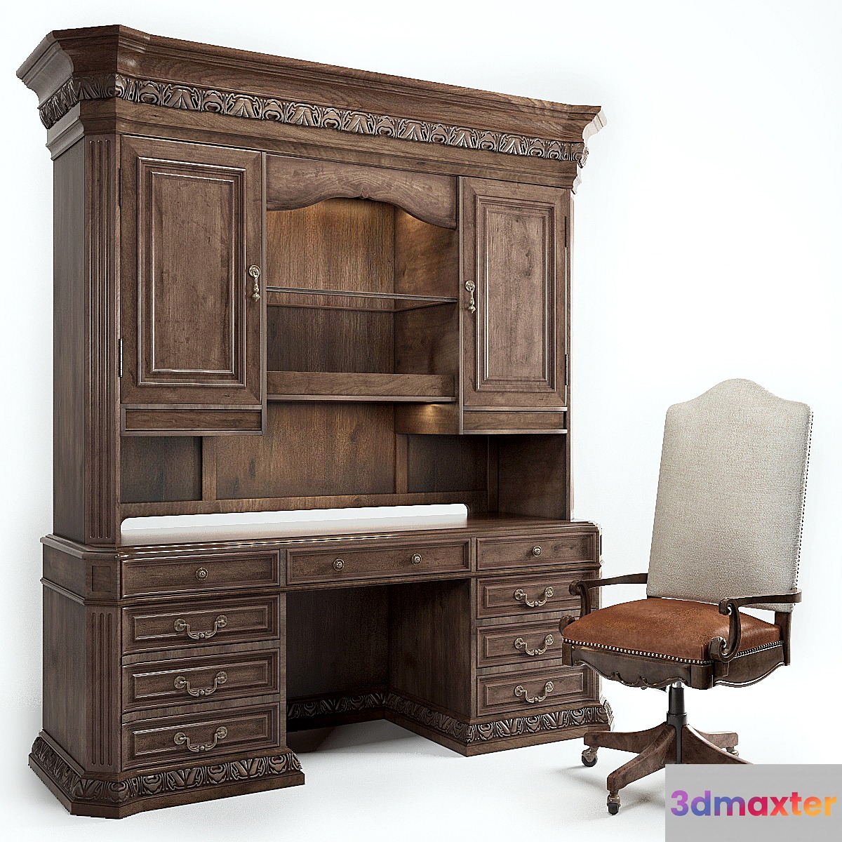 HOOKER RHAPSODY office set 3D Max
