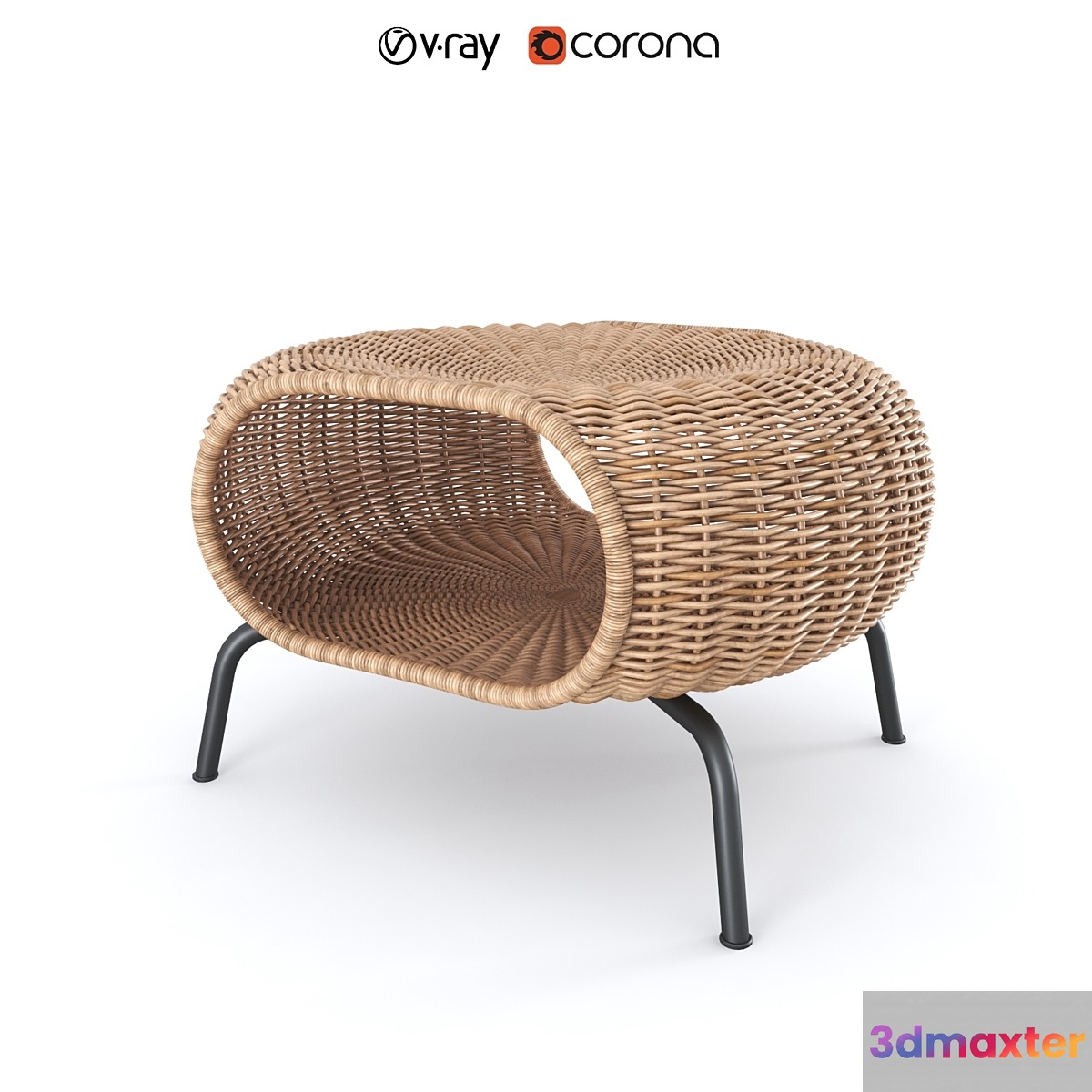 HAMLEGULT bedside stool IKEA | GAMLEHULT IKEA 3D Max