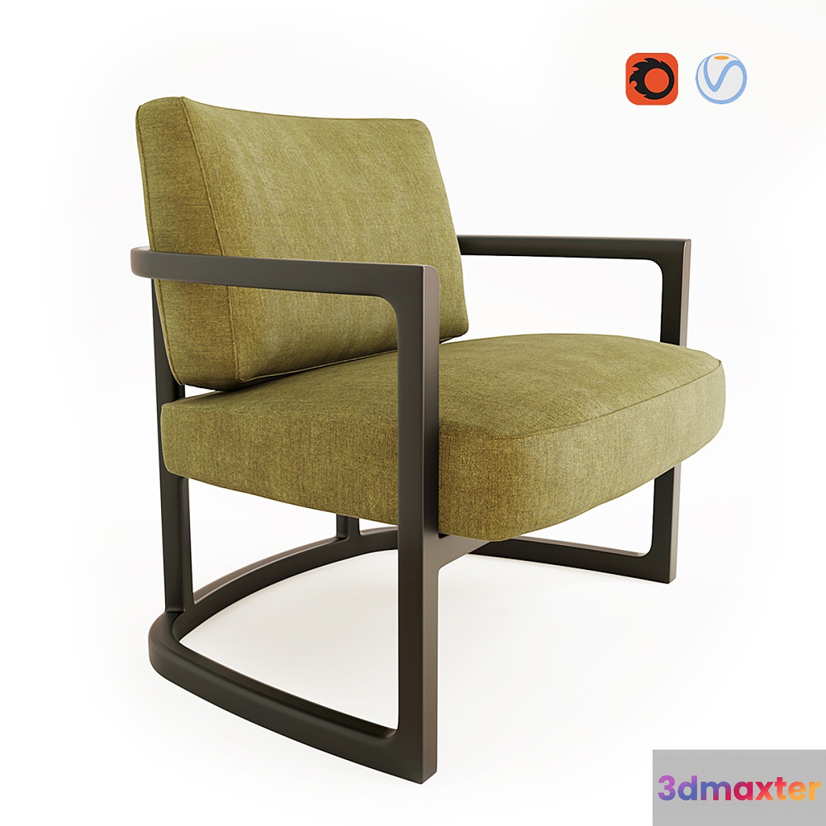 venus armchair 2019 3D Max