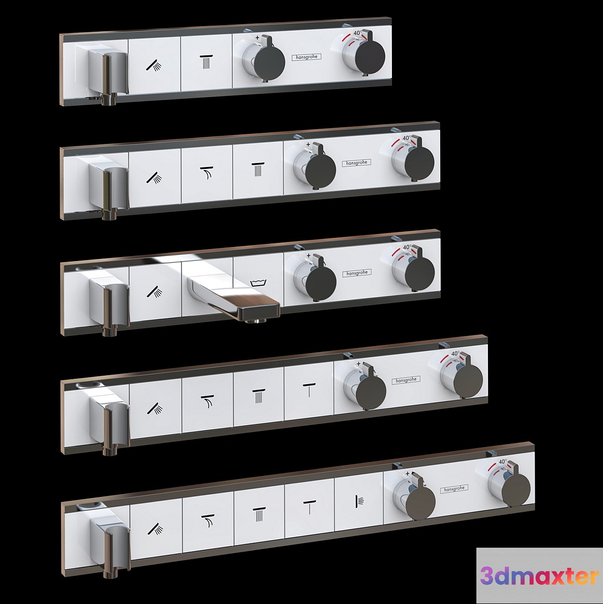 Hansgrohe RainSelect Thermostat 3D Max