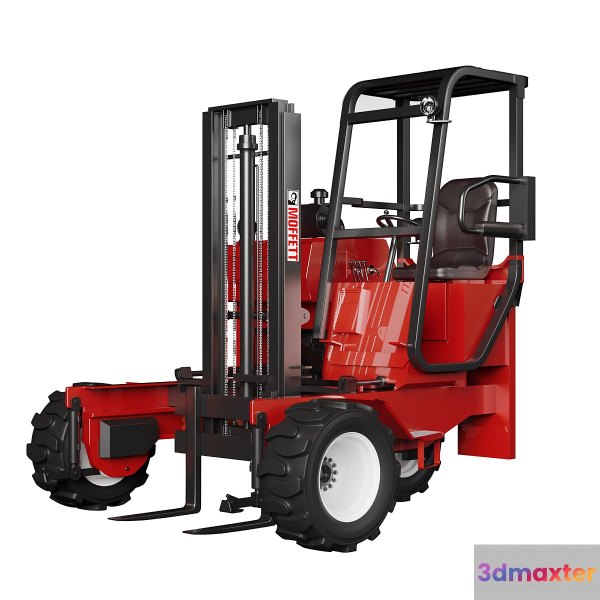 Moffett M550 loader 3D Max