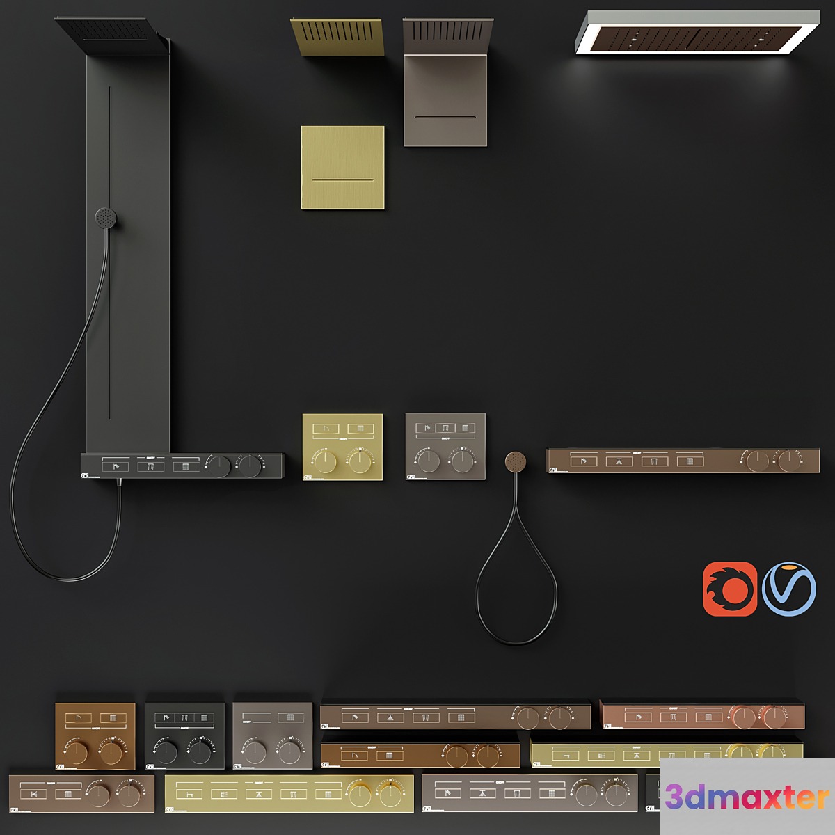 Gessi hi-fi 3D Max