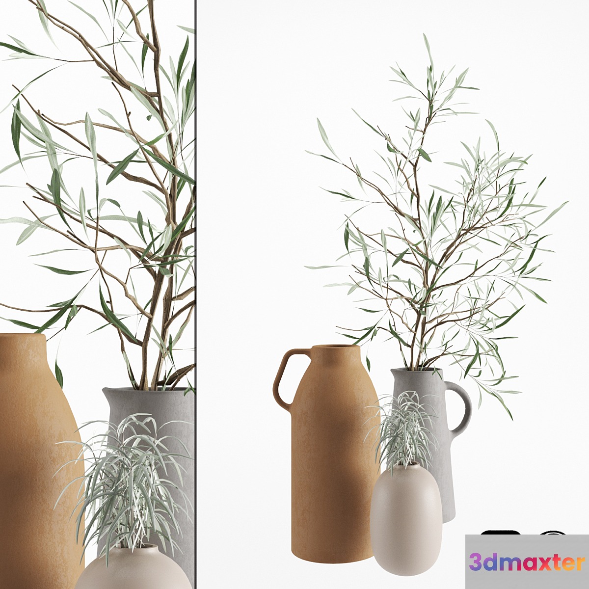 Olive & rosmarinus branch - No.3