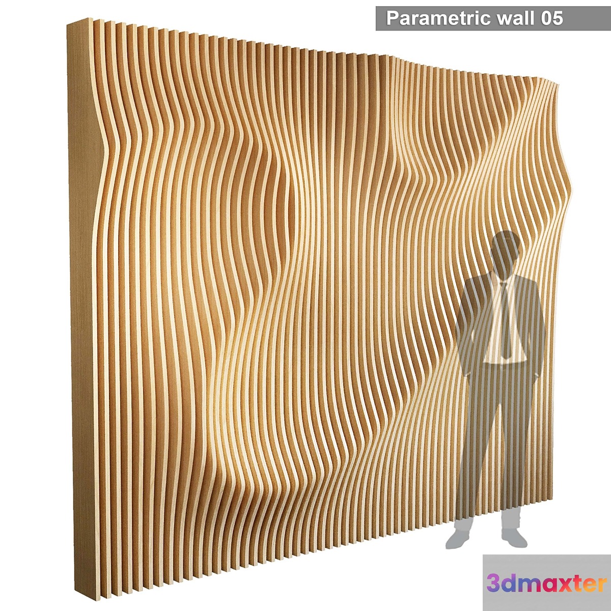 Parametric wall 005 3D Max