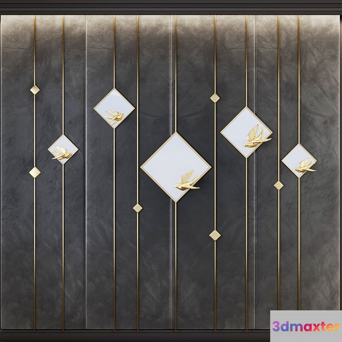 Decorative Panel 10_10 3D Max